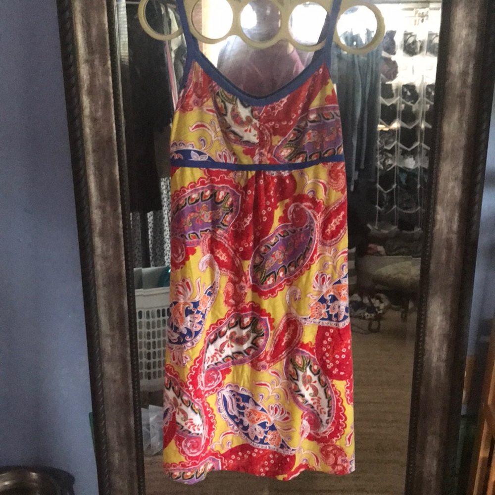 Tommy Bahama paisley dress worn twice EUC